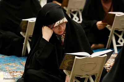 جزخوانی قرآن در مسجد امام حسن عسگری(ع) قزوین