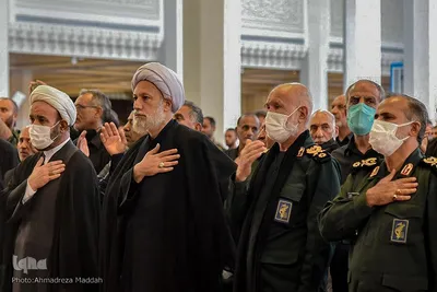 مراسم سومین روز خاکسپاری پیکر مطهر سردار شهید حاج عبدالله اسکندری