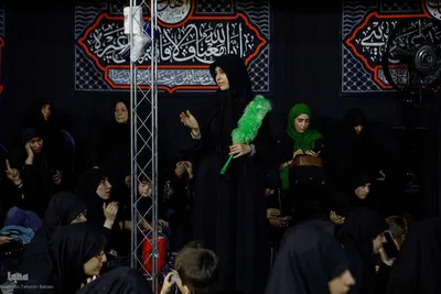 مراسم عزاداری دهه دوم محرم در هیئت هنر
