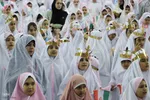 جشن تکلیف ۵ هزار نفری دختران در تبریز