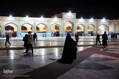 شب شهادت حضرت فاطمه زهرا سلام‌الله‌علیها در حرم مطهر رضوی

