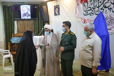 مراسم رونمایی از کتاب نذر نفس‎