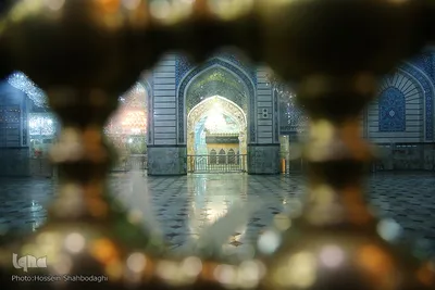 حرم کریمه اهل بیت(ع) در شب عید غدیر