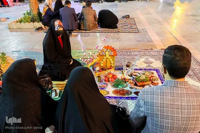 مراسم تحویل سال نو درگلستان شهدای اصفهان