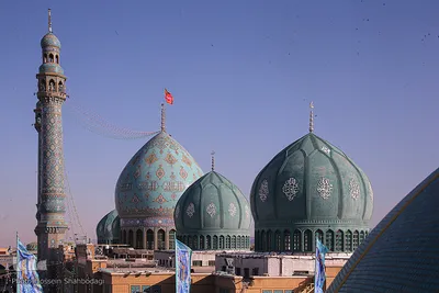 مسجد مقدس جمکران در شب ولادت امام زمان