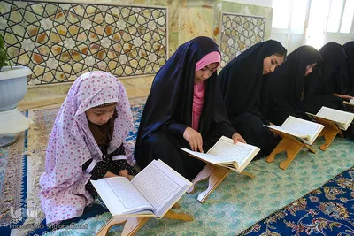 آیین جزء خواني قرآن‌کریم در آستان امامزاده عبدالله(ع)شهرری