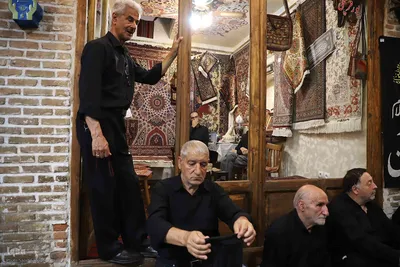 عزاداری اربعین حسینی در بزرگترین بازار مسقف جهان