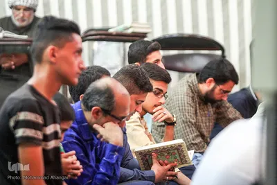 محفل انس با قرآن مسجد ابوالفضل العباس بهارستان 
