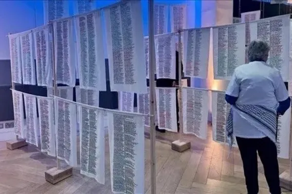 Gaza Martyrs Names Commemorated at London Art Exhibition
