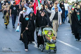 راهپیمایی مردمی یاران مهدی (عج) یاوران رهبری