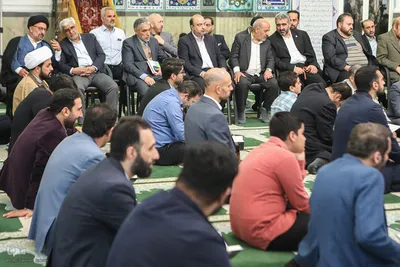 محفل انس با قرآن کریم با حضور شهردار تهران