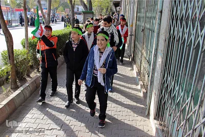راهپیمایی ۱۳ آبان در تبریز