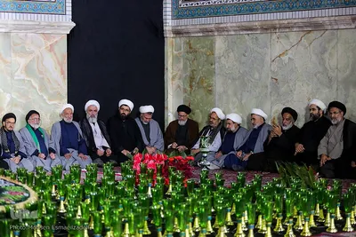 مراسم خطبه خوانی شب شهادت امام رضا(ع)
