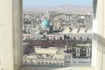 پیکر مطهر رهبر شهید به حرم رضوی رسید