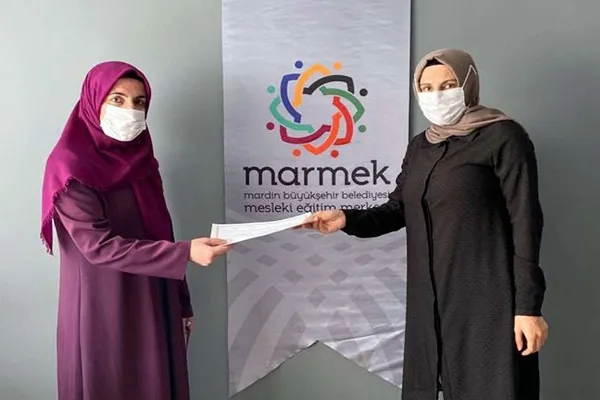 Kur’an-ı Kerim eğitimlerini tamamlayan kursiyerlere sertifika verildi