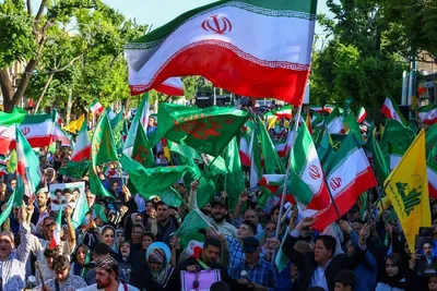 حضور با شکوه مردم تبریز در مراسم غدیر خم