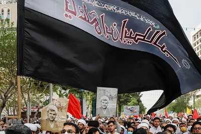 مراسم تشییع پیکر شهید حجت‌الاسلام محمد اصلانی