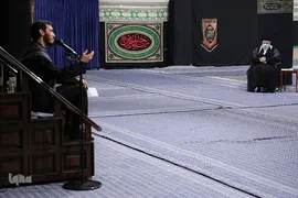 حسینیه ایران؛ مراسم عزاداری شب تاسوعای حسینی در بیت رهبری