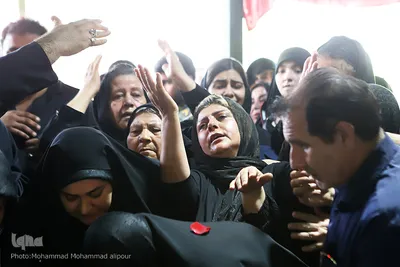 مراسم تشییع و به خاکسپاری دو شهید سرافراز ارتش در اهواز عکاس محمد محمدعلی پور