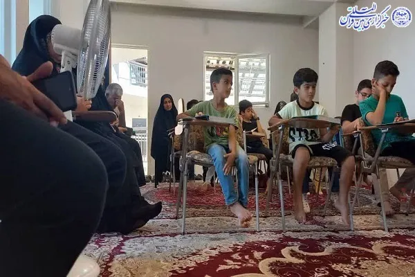 ...تشریح فعالیت های خانه قرآن شهید آیت الله توسلی هادی شهر...