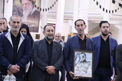 مراسم وداع و تشییع پیکر مطهر شهدای حملات متجاوزانه آمریکایی - صهیونیستی در شیراز