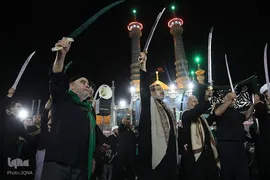 آیین سنتی مشق شمشیر در قم