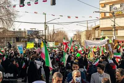 راهپیمایی یوم‌الله ۲۲ بهمن در شهرکرد