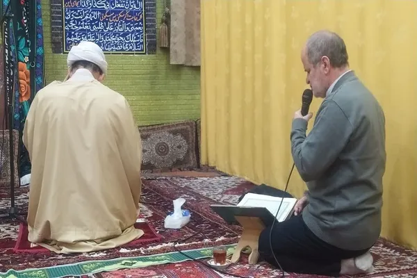 محفل هفتگی تلاوت قرآن در مسجد کدخداباشی تبریز
