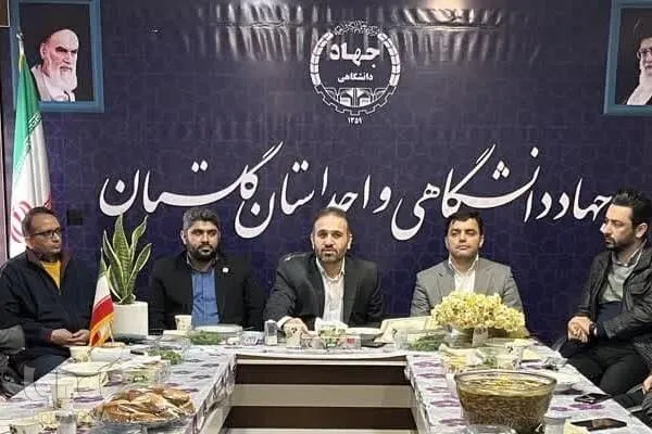 مراسم گرامیداشت روز زن در جهاد دانشگاهی گلستان برگزار شد