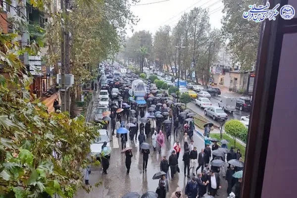 «آیین تشییع پیکر مطهر شهدای تروریستی آمل»