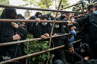خاکسپاری پیکر شهید مدافع حرم مهدی بختیاری