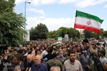 تشییع پیکر بسیجی شهید «امیر حسین‌پور» در تبریز‎