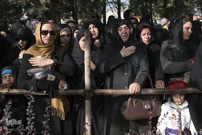 تشییع دو شهید گمنام فردیس کرج