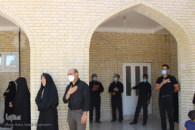 مراسم اربعین حسینی در آستان مقدس شهدای باقریه بیرجند