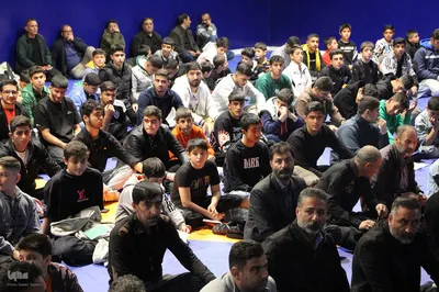 مراسم عزاداری ورزشکاران ملایری