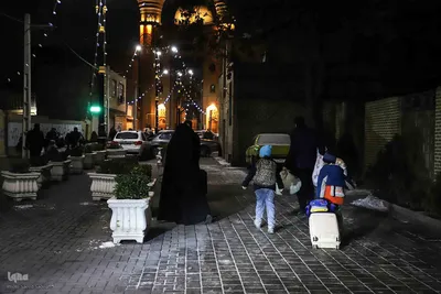مراسم معنوی اعتکاف در تبریز
