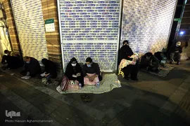 مراسم معنوی احیای شب قدر بیست و یکم ماه مبارک رمضان در میدان فلسطین