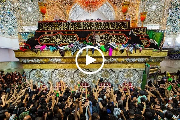 بالفيديو...زيارة ضريح الامام الحسين(ع) خلال زيارة الأربعين لعام 1442 هـ