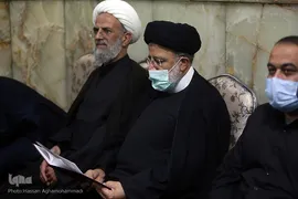 مجلس ترحیم آیت‌الله محمدعلی ناصری(ره) در مسجد ارگ