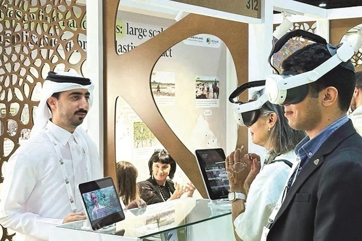 ابوظبی نمائش میں قطر قرآنی باغ کی شرکت