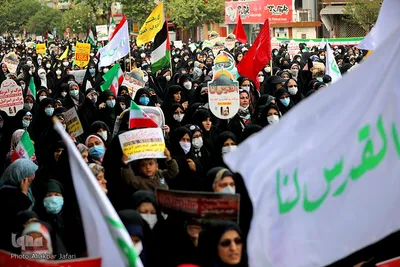 راهپیمایی روز قدس در گرگان