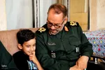 حضور فرمانده سپاه شهدا آذربایجان غربی در منزل شهیدان حمله تروریستی رژیم صهیونیستی‎