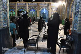احیای شب بیست و یکم ماه رمضان/ امامزاده یحیی(ع) سمنان