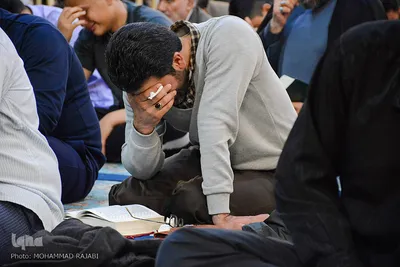 آئین معنوی اعتکاف در شهرستان محلات