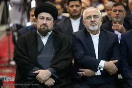 تجدید میثاق وزیر و سفرای وزارت خارجه با آرمان های امام