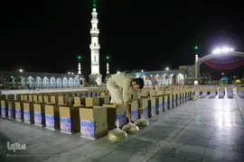 تهیه و توزیع ۱۰۰۰ بسته معیشتی بسیج دانشجویی قم