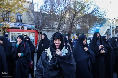 تشییع پیکر مطهر پنج شهید گمنام در تبریز‎