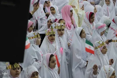 جشن تکلیف ۵ هزار نفری دختران در تبریز