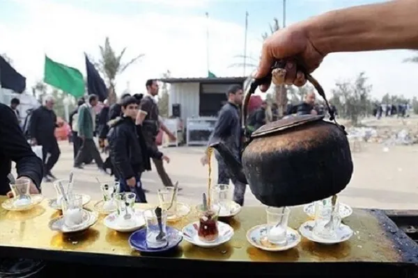 خدمت رسانی ۲۱ موکب در کردستان به زائران اربعین