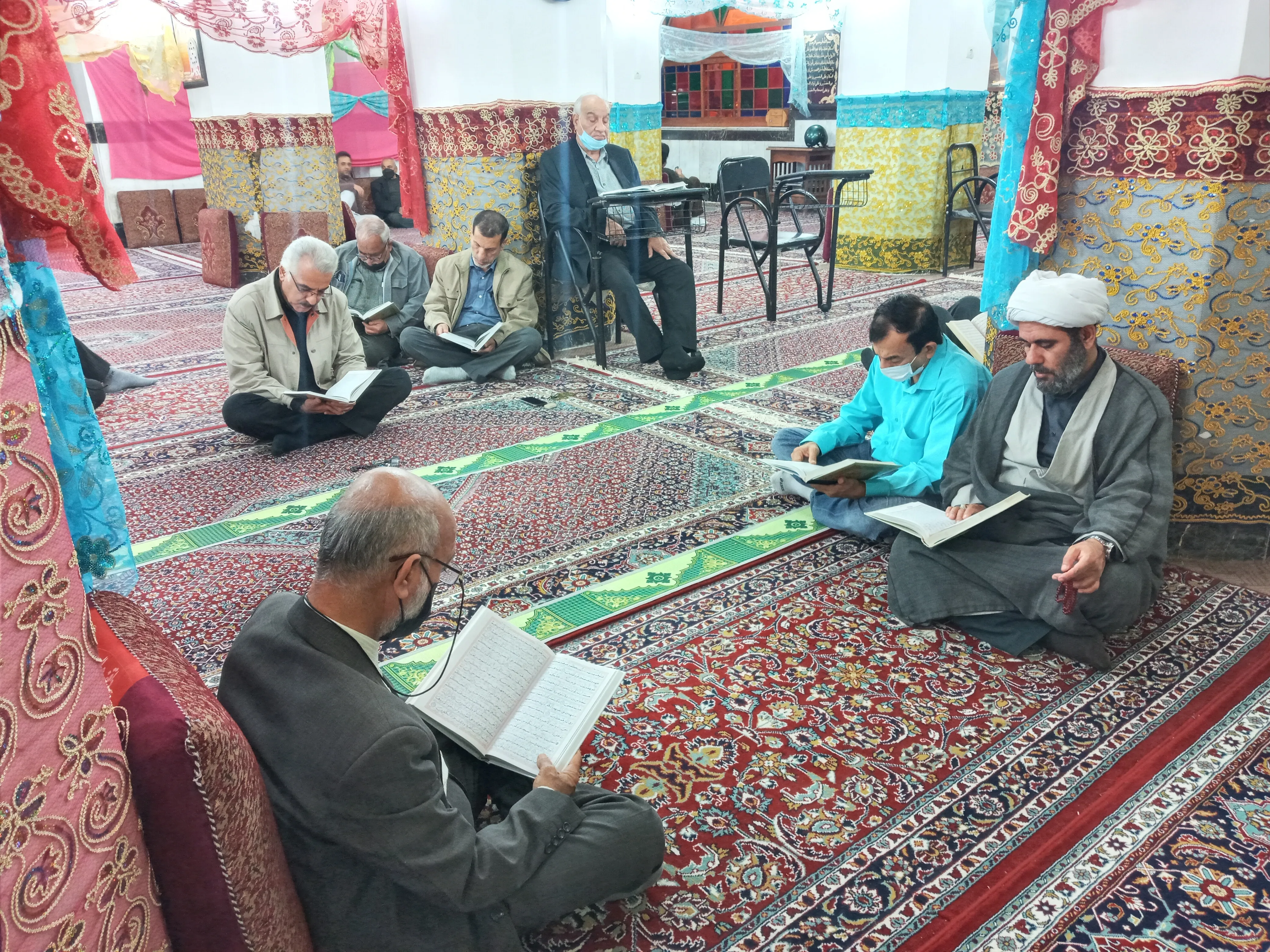 پاسداشت خادم قرآنی در بوشهر + عکس